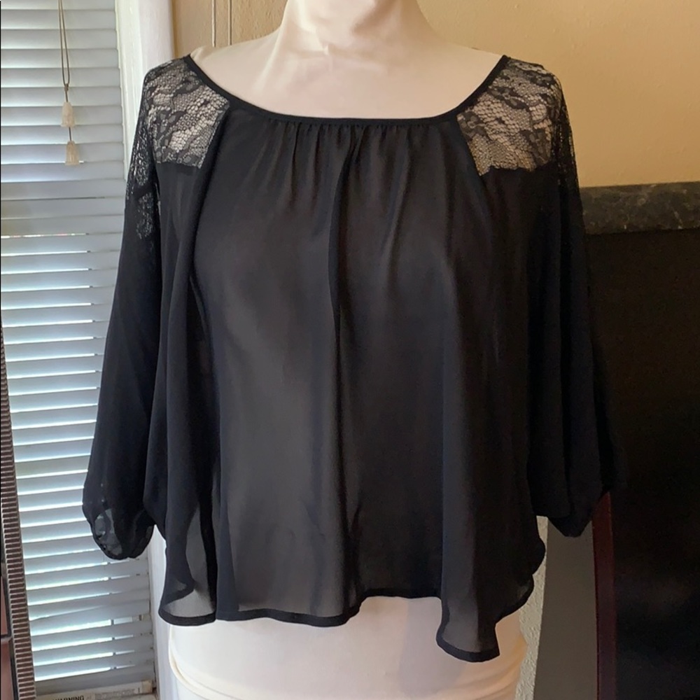 Sheer blouse